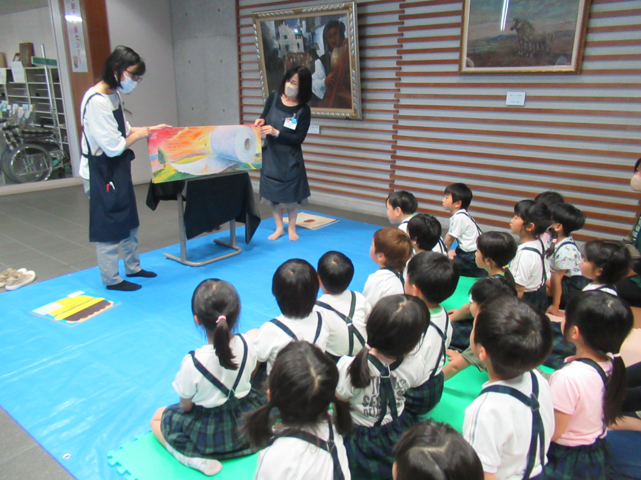 旭ヶ岡保育園の子ども達